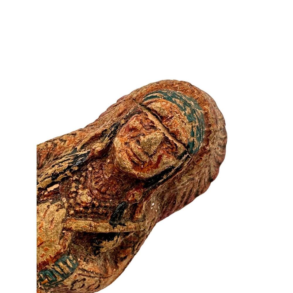 Vintage Native American Salt & Pepper Shakers Wood 1940's Souvenir Collectible - Picture 11 of 11